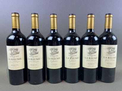 12 btls dont 10 btls Domaine de la Baume...