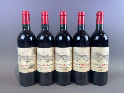 11 btls Château Saint-Georges 1995 - Saint-Georges...