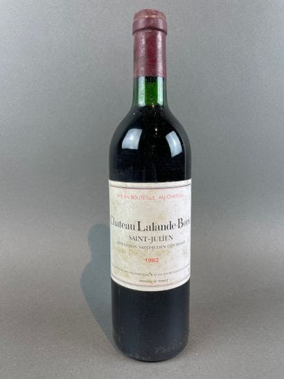1 btl Château Lalande Borie 1982 - Saint-Julien...