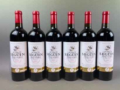12 btls Château Seguin 2005 - Pessac-Léo...