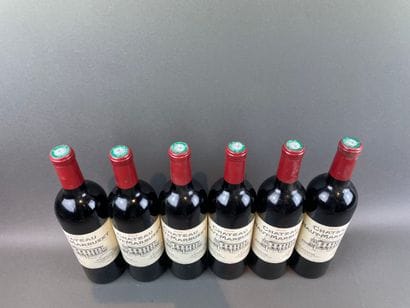 6 btls Château Haut-Marbuzet 2012 - Sain...