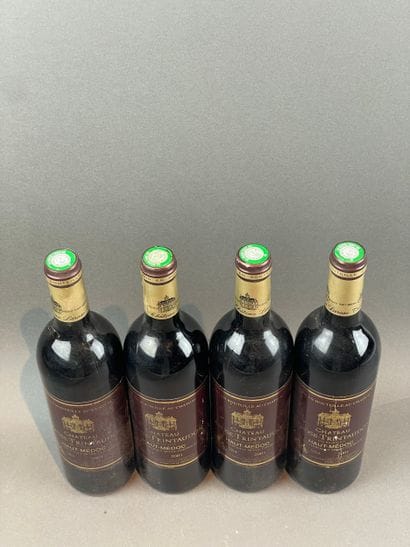 4 btls Château Larose-Trintaudon 2001 - Haut-Médoc...
