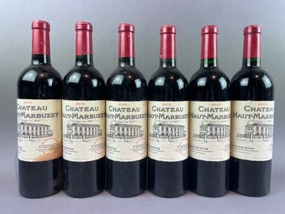 6 btls Château Haut-Marbuzet 2010 - Saint-Estèphe...