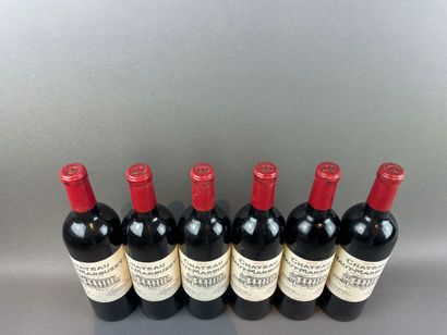 6 btls Château Haut-Marbuzet 2010 - Sain...