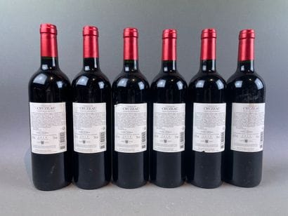 9 btls Château de Cruzeau 2010 - Pessac-...