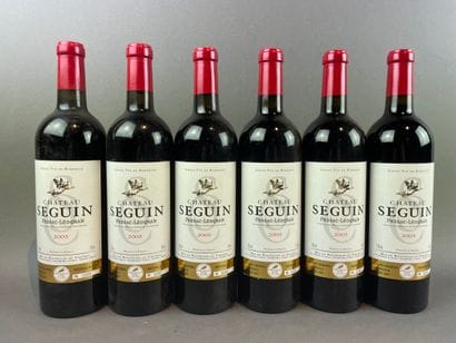 12 btls Château Seguin 2005 - Pessac-Léo...