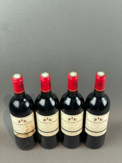 10 btls Clos Saint-Anne 1997 - Pomerol (...