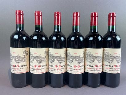 12 btls Château Saint-Georges 2005 - Saint-Georges...
