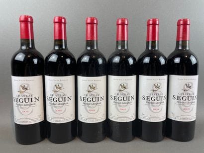 11 btls Château Seguin 2005 - Pessac-Léo...