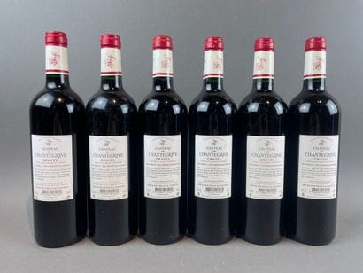6 btls Château de Chantegrive 2010 - Gra...