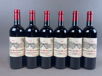 12 btls Château Saint-Georges 2008 - Saint-Georges...