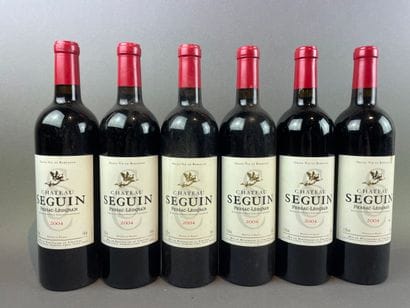 10 btls Château Seguin 2004 - Pessac-Léognan...