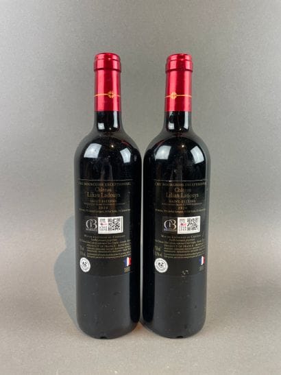 2 btls Château Lilian Ladouys 2020 - Sai...