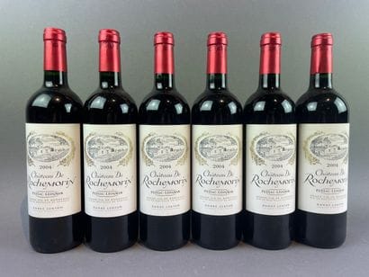 12 btls Château de Rochemorin 2004 - Pes...