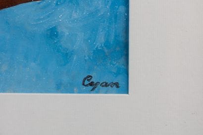 Zladislaw CYANKIEWICZ, known as Cyan (1912–1981)
“Geometric...