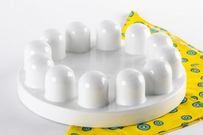 Ettore SOTTSASS (1917-2007)
Sugar, 1987
Cracked...