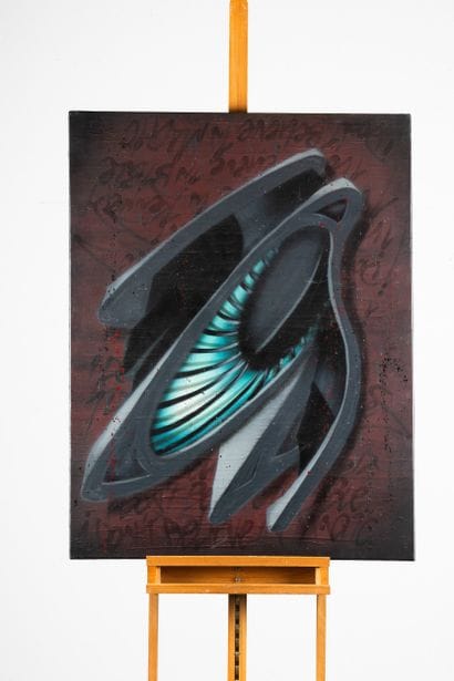 DEFT ONE
Sans titre, 2010
Acrylique sur toile
Signée...
