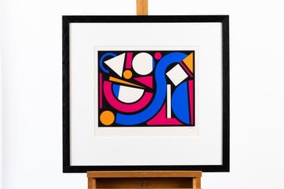 Auguste HERBIN (1882–1960)
“Geometric Abstraction”
Silkscreen...