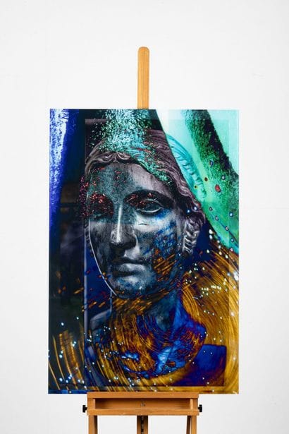 CONTEMPORARY ART 
Ancient Woman's Head
Diasec...