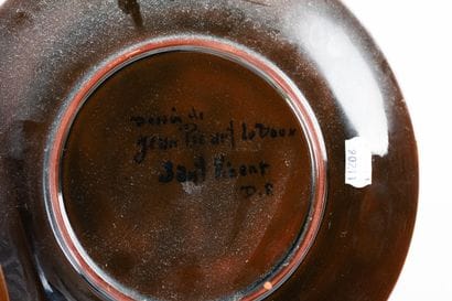 Jean PICART LEDOUX (1902–1982)
Two red earthenware...