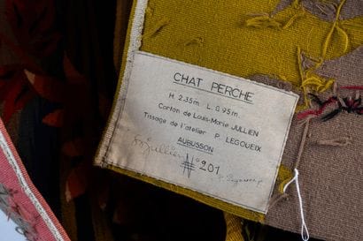 Louis Marie JULLIEN
Chat Perché
Aubusson...