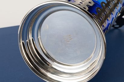 George SOWDEN (b. 1942)
Straight silver-plated...