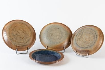 Alain MAGNE (born in 1958)
2 pairs of glazed...