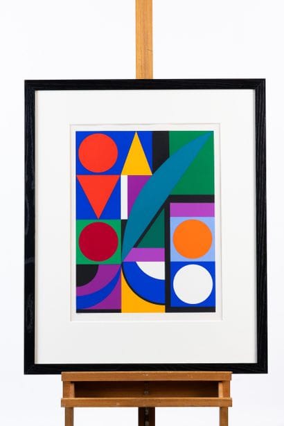 Auguste HERBIN (1882–1960) 
“Geometric Abstraction”...