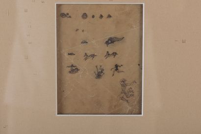Jean MAYODON (1993-1967)
2 Dessins à l'encre...