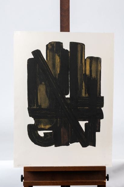 Pierre SOULAGES (1912-2022) 
« VIII », 1957...