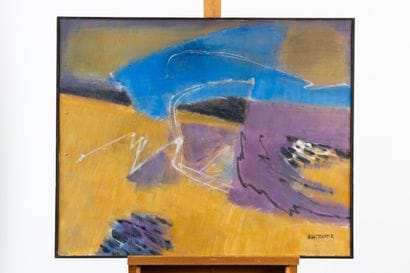 Roger TOLMER (1908–1988)
“Yellow and Mauve...