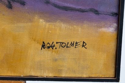 Roger TOLMER (1908–1988)
“Yellow and Mauve...