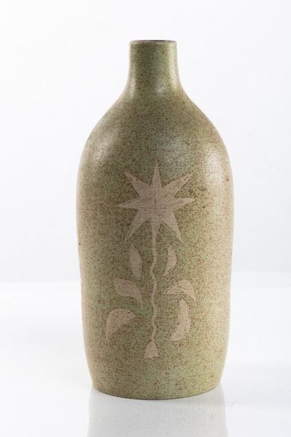 Serge JAMET (1959-2018)
Ceramic bottle vase...