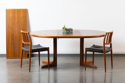 TRAVAIL SCANDINAVE - Circa 1960
Table ronde...