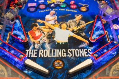 STERN PINBALL
Rolling Stones-themed pinball...
