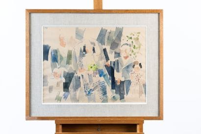 Henri CUECO (1929–2017)
Wedding Scene, 1960
Watercolor...