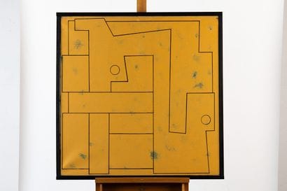 Flore CIVAN GIUDICELLI (Née en 1930)
Abstraction...