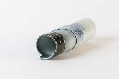 J.? (20th century)
2 free-form, cylindrical-neck...