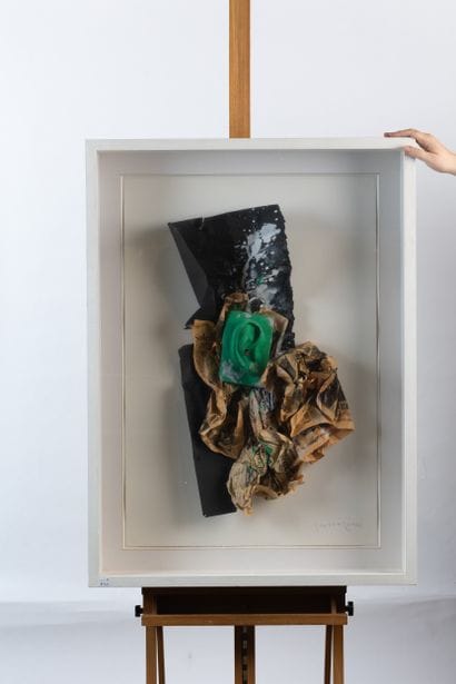 Claudio PARMIGGIANI (born in 1943) 
Sculpture-volume
Mixed...