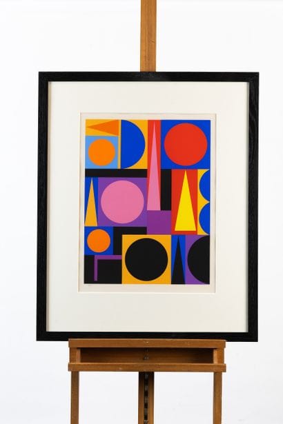 Auguste HERBIN (1882–1960) 
“Geometric Abstraction”...