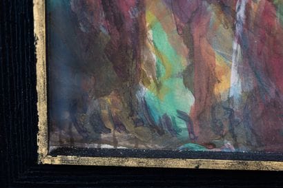 David LAN-BAR (1912-1987)
« Abstraction »,...