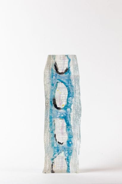 Chantal ROYANT (born in 1957)
Red glass paste...