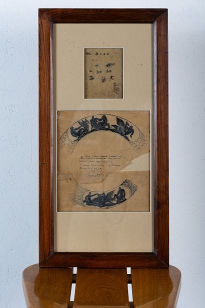 Jean MAYODON (1993-1967)
2 Dessins à l'encre...
