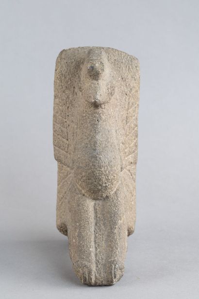 A Palma depicting a bird with outstretched...
