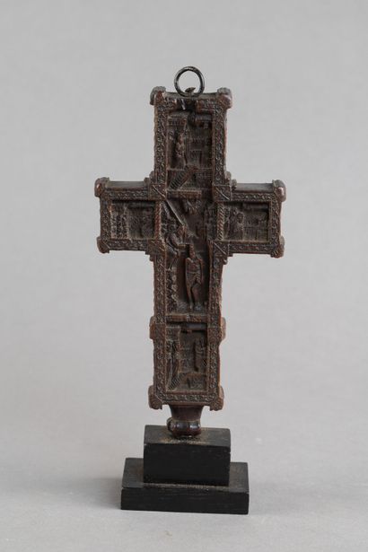 Orthodox pectoral cross. It is carved on...
