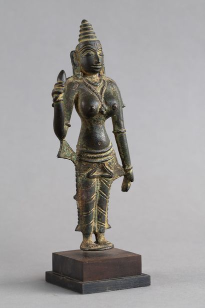 INDE - XXe siècle
Statuette de Parvati en...