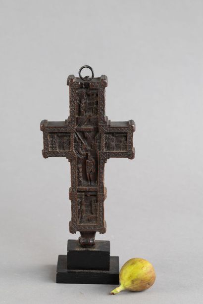 Orthodox pectoral cross. It is carved on...