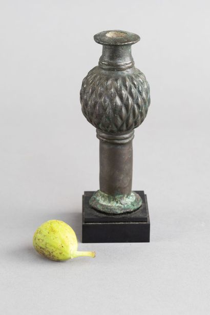 Mace with a spherical head. Bronze. 
Louristan....