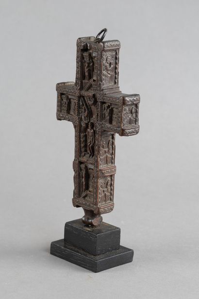 Orthodox pectoral cross. It is carved on...