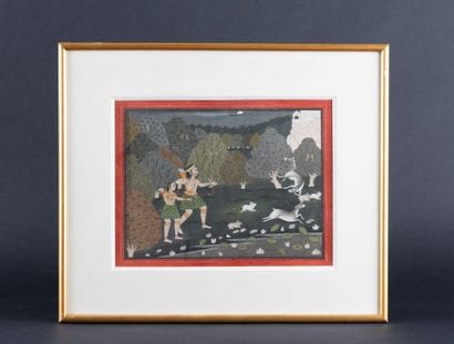 Night Hunt
Gouache on paper or cardstock,...
